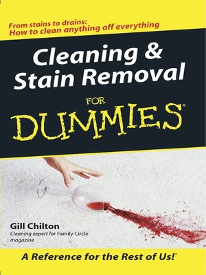 cover image of Cleaning & Stain Removal for Dummies